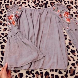 off the shoulder top